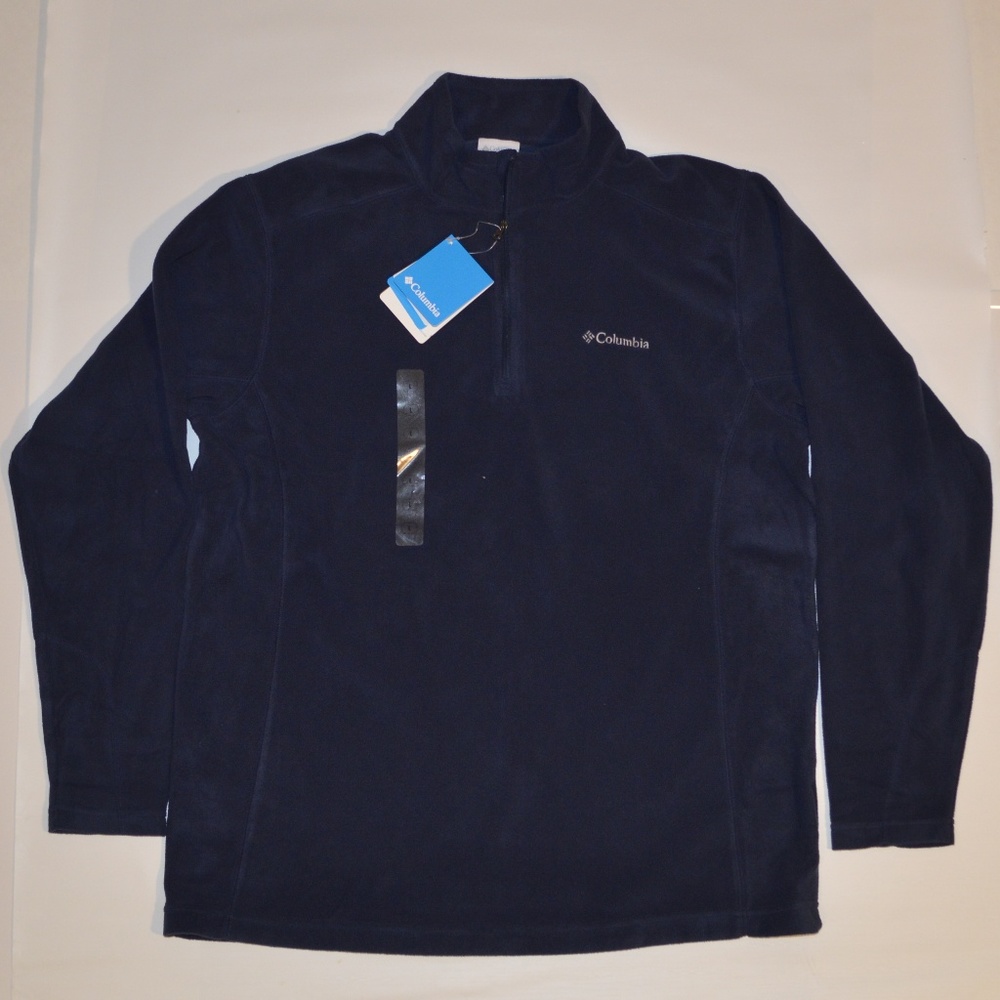Columbia Half Zip Fleece Pullover Pine Ridge Blue